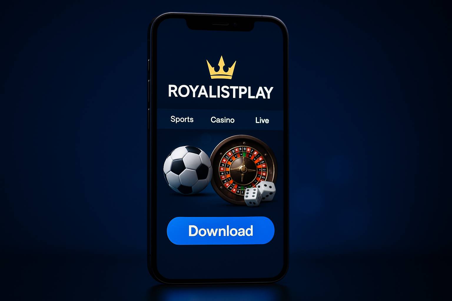 Baixar o ROYALISTPLAY Cassino App