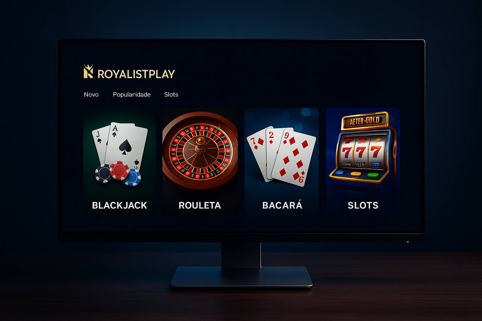 Jogos de cassino online ROYALISTPLAY