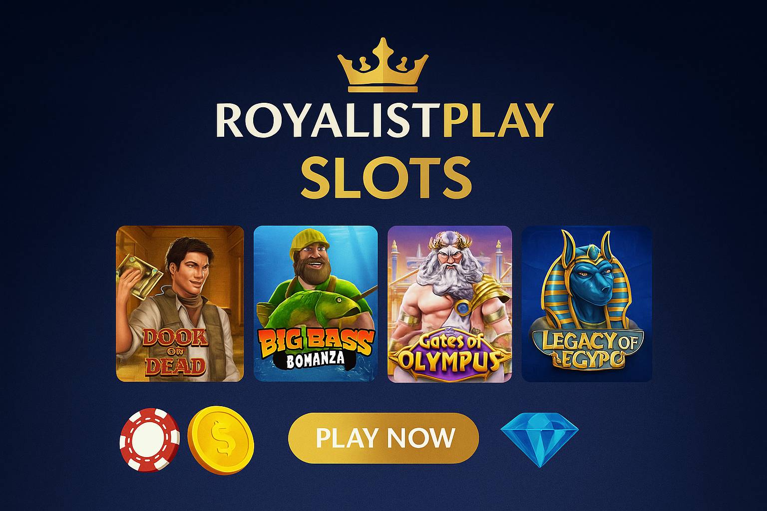 Explore o mundo das slot machines no ROYALISTPLAY Casino